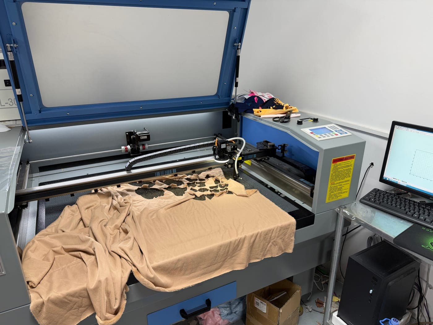 Laser cutting